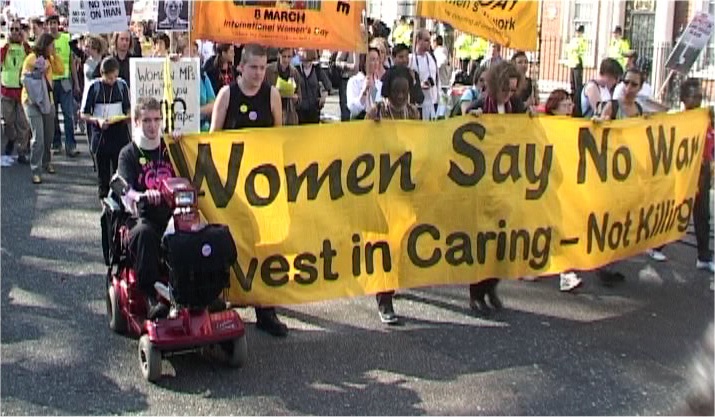The demonstration represented all sections of society